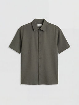 Regular Fit Erkek Dokulu G?mlek