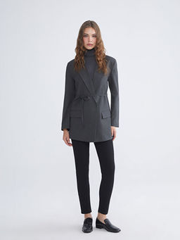 Beli Ku?akl? Kad?n Blazer Ceket