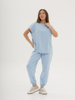 футер 2хнитка, самое высокое качество пенье, 95% хлопок, 5% лайкра Костюм - Knitka wear фото 4