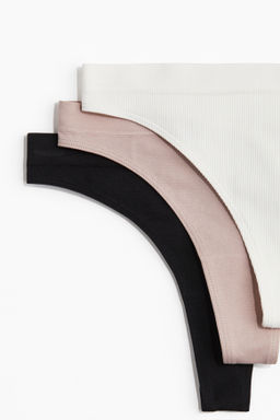 Pack 5 bragas thong Seamless - H&m фото 8