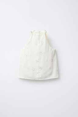 HALTER NECK RHINESTONE TOP - Zara фото 2