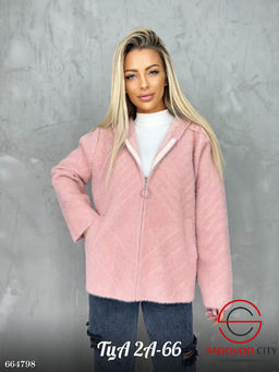 Кардиган женская альпака короткий