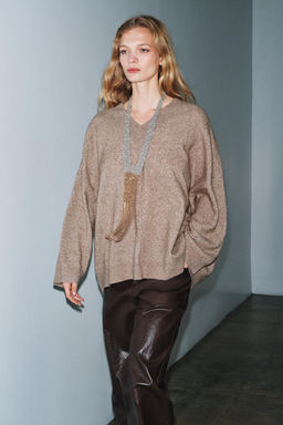 OVERSIZE WOOL JUMPER - Zara фото 2