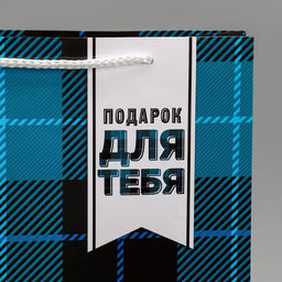 Пакет ламинированный Real man, L 28 х 38 х 9 см - Доступные радости фото 12