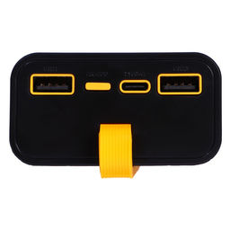 Внешний портативный аккумулятор CRR-33, 20000 мАч, 2USB, Type-C, 2 А, с дисплеем, чёрный