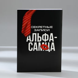 Ежедневник в тонкой обложке А5, 80 л Альфа-самец