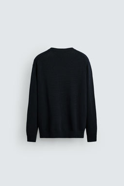 COTTON-HEMP SWEATER - Zara фото 7