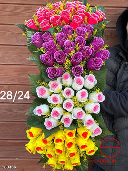 Букет искусственных роз, 16 шт