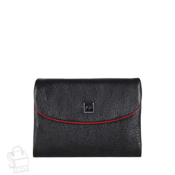 Женский кошелек 7007-15 black red Velina Fabbiano  фото 6