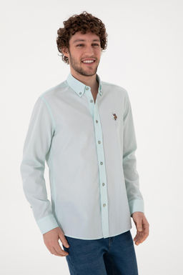 Erkek Su Ye_ili Uzun Kollu Basic G_mlek Sepette S_rpriz _ndirim - U.s. polo assn фото 3