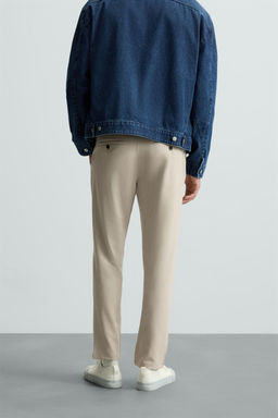 PANTAL?N CHINO ESTRUCTURA CONFORT / Beige - Zara фото 3