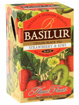 Коллекция Волшебные фрукты /Киви и Клубника/ (70170) 25 саше / (BASILUR)