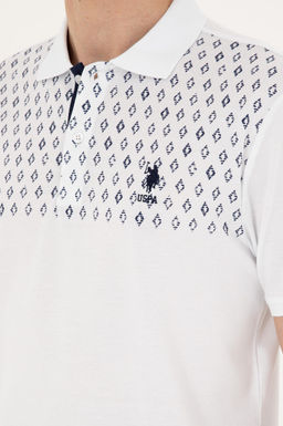 U. S. Polo Assn / Мужская белая футболка - U.s. polo assn фото 7