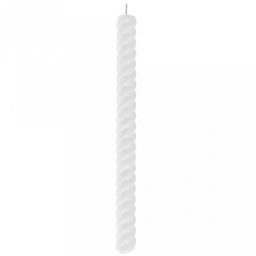 Свеча "Большая" д2,2см, h26см, парафин, белый, время горения 8 часов, 81гр, "Барокко-3" (Россия)