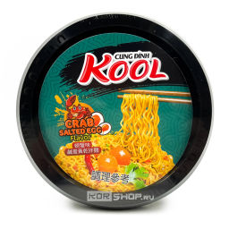 Лапша б/п с Соленым Яйцом и Вкусом Краба Kool, Вьетнам, 92 г