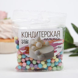 Кондитерская посыпка, матовая, 50 г - Simaland фото 3