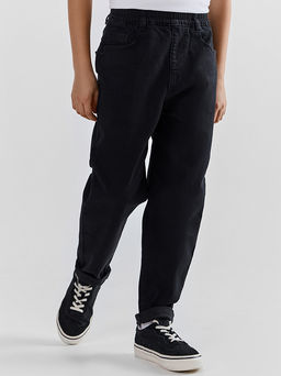 Джинсы-джоггеры для мальчиков черные - Mark formelle фото 3