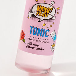 WOW FRAU! Тоник увлажняющий с розовой водой / Moisturizing Tonic With Rose Water, 150 мл  фото 2