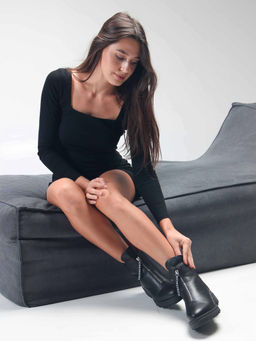 Ботинки EDART 326.teo.black/мех