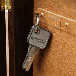 Ключница настенная «Листья», венге, 15×21 см, МИКС