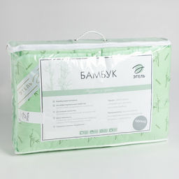 Одеяло Этель Бамбук 140*205 см, тик, 300 гр/м2  фото 3