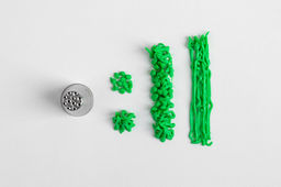 S-CHIEF SHF-0094 Кондитерская насадка d основания 18 мм нержавеющая сталь 1 шт № 15 травка