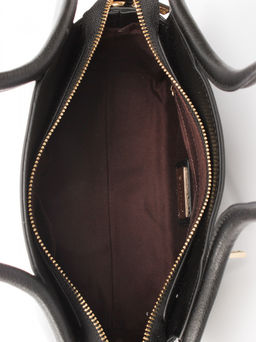 LACCOMA сумка АУ4726-2П-черный натуральная кожа хлопок