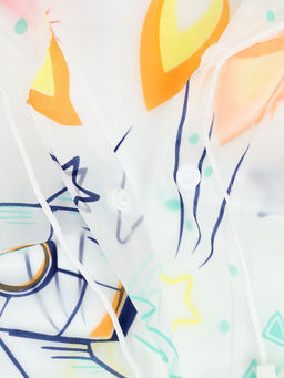 Дождевик детский «Космос», рост 125-155