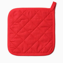 Набор кух. Доляна Новогодние объятия: варежка 20х28 см, прихватка 17х17 см, 35% хл, 65% пэ  фото 5