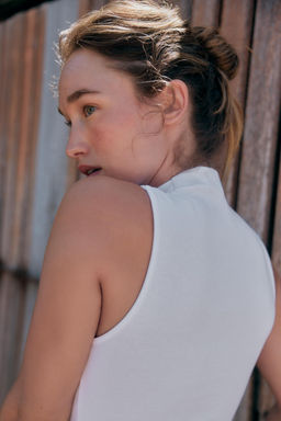 COTTON MODAL TOP - Zara фото 20