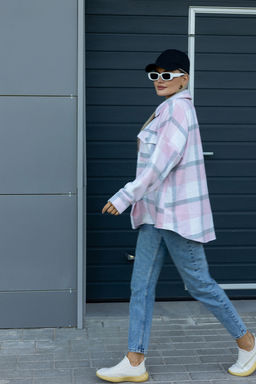 Рубашка женская в клетку РЖК-01