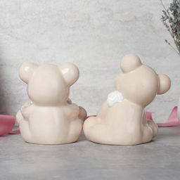 Фигурка Мишка 10 см / YZ170122AB /уп 48/96/фарфор (A, с подарком)