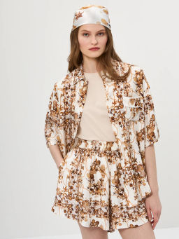 Блузка женская 12521-33092 white/multicolor