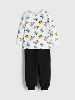 Bisiklet Yaka Erkek ?ocuk Pijama Tak?m?
