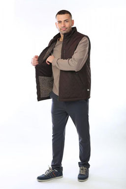 Жилет арт.1184221-20 МАРКО коричневый - Altro фото 3