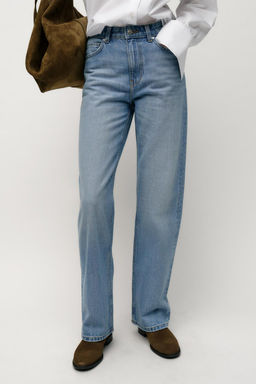 Z1975 STRAIGHT HIGH-WAIST LONG LENGTH JEANS - Zara фото 11