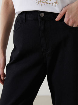 Baggy Fit Kad?n Jean Pantolon