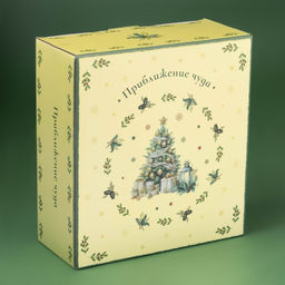 Блинница новогодняя Доляна Приближение чуда, d=23 см, доломит, белая