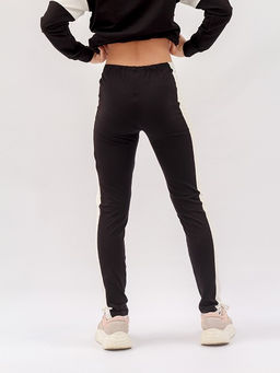 CRB wear / CWJG 90113-22 Костюм для девочки (джемпер, брюки),черный/Ex.Cherubino