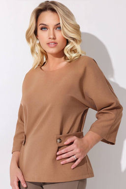 Блузка женская 4333/01/Коричневый - Rise фото 5