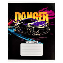 Тетрадь школьная ученическая, 24 л, клетка, арт. 66694/ 20 ОГНЕННАЯ ТАЧКА /А5+, мягкий переплёт (2 скобы), обложка - выборочный УФ-лак, мелованный картон 190 г/м?, Упаковка Ассорти/