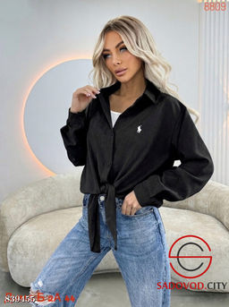 Рубашка женская с топиком