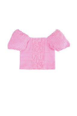 U. S. Polo Assn Розовая рубашка с коротким рукавом для девочки - U.s. polo assn фото 5