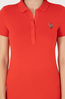 Женская красная футболка Неожиданная скидка в корзине - U.s. polo assn фото 13