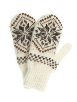 Варежки женские Звезда три цвета - Рассказовские варежки фото 7