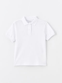 Polo Yaka Basic K?sa Kollu Erkek ?ocuk Ti??rt 2li - Waikiki фото 2