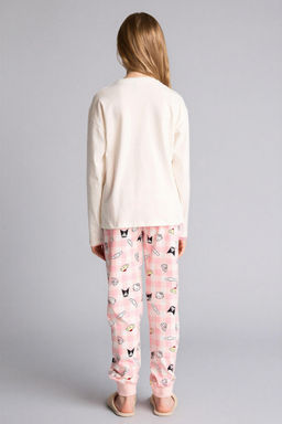 %100 Pamuk D_sney L_lo & St_tch 2li Pijama Tak_m_ K_z Bebek - Defacto фото 6