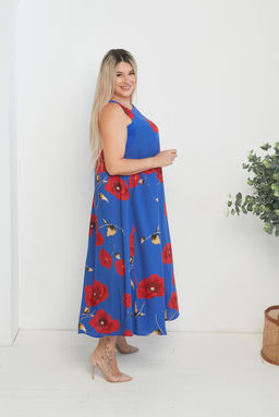 Платье Luxury Moda 1295 синий