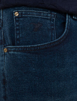 Темно-синие джинсовые брюки стандартного кроя - Cacharel фото 8