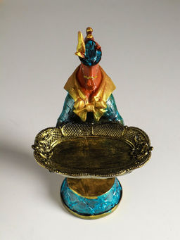 Фигура "Лошадь с подносом" 33х20х14 см